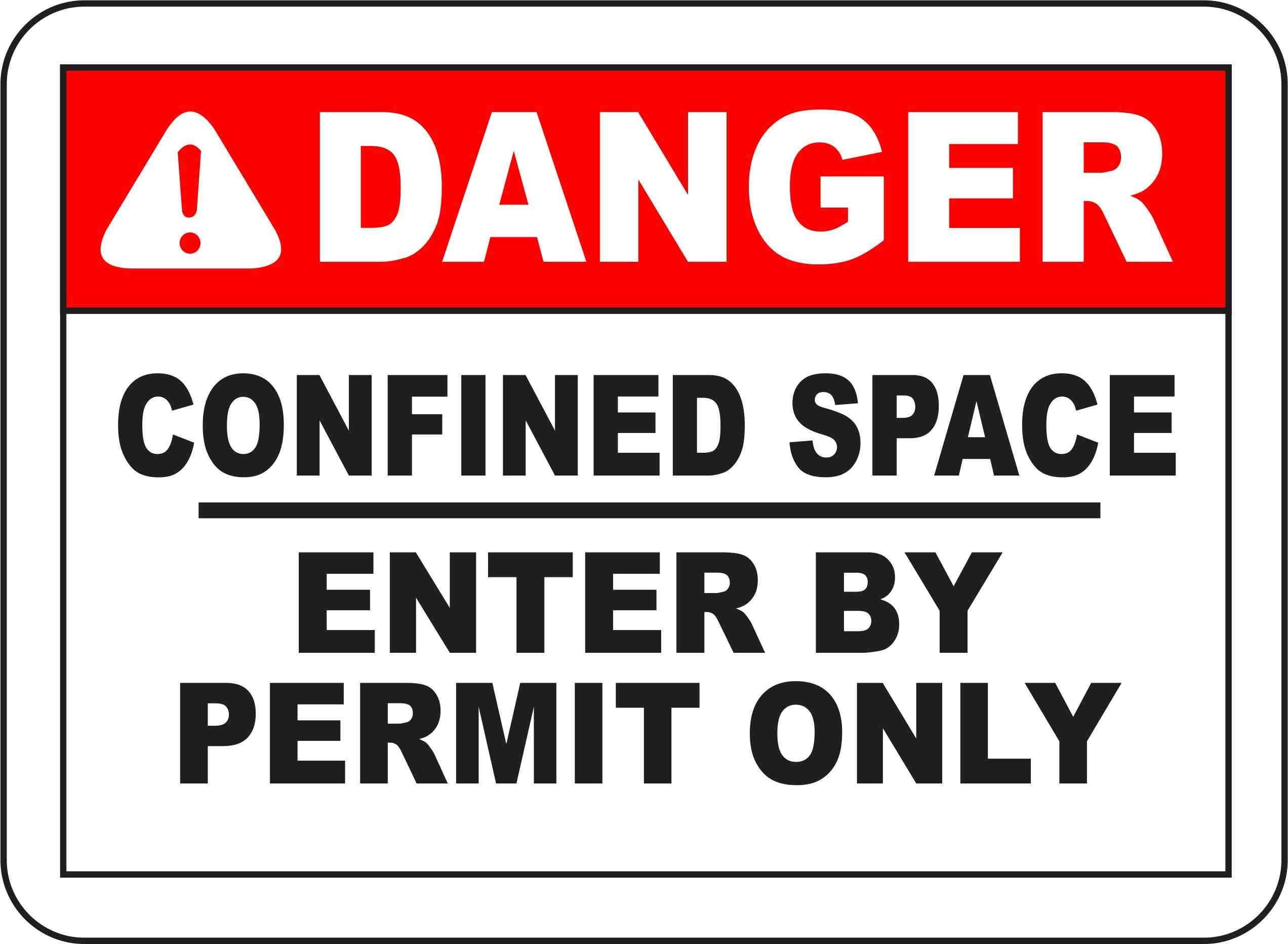 INDIGOS UG – Adesivo – Sicurezza – avvertimento – SDS Inside Sign 127 mm x 177 mm – Ufficio – Scuola