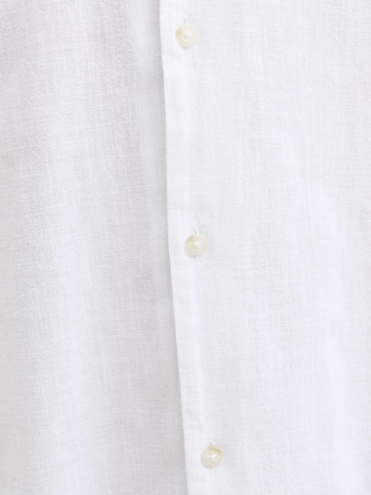 JACK & JONES Shirt Jjesummer Linen Blend Resort-Maglietta SS SN Uomo