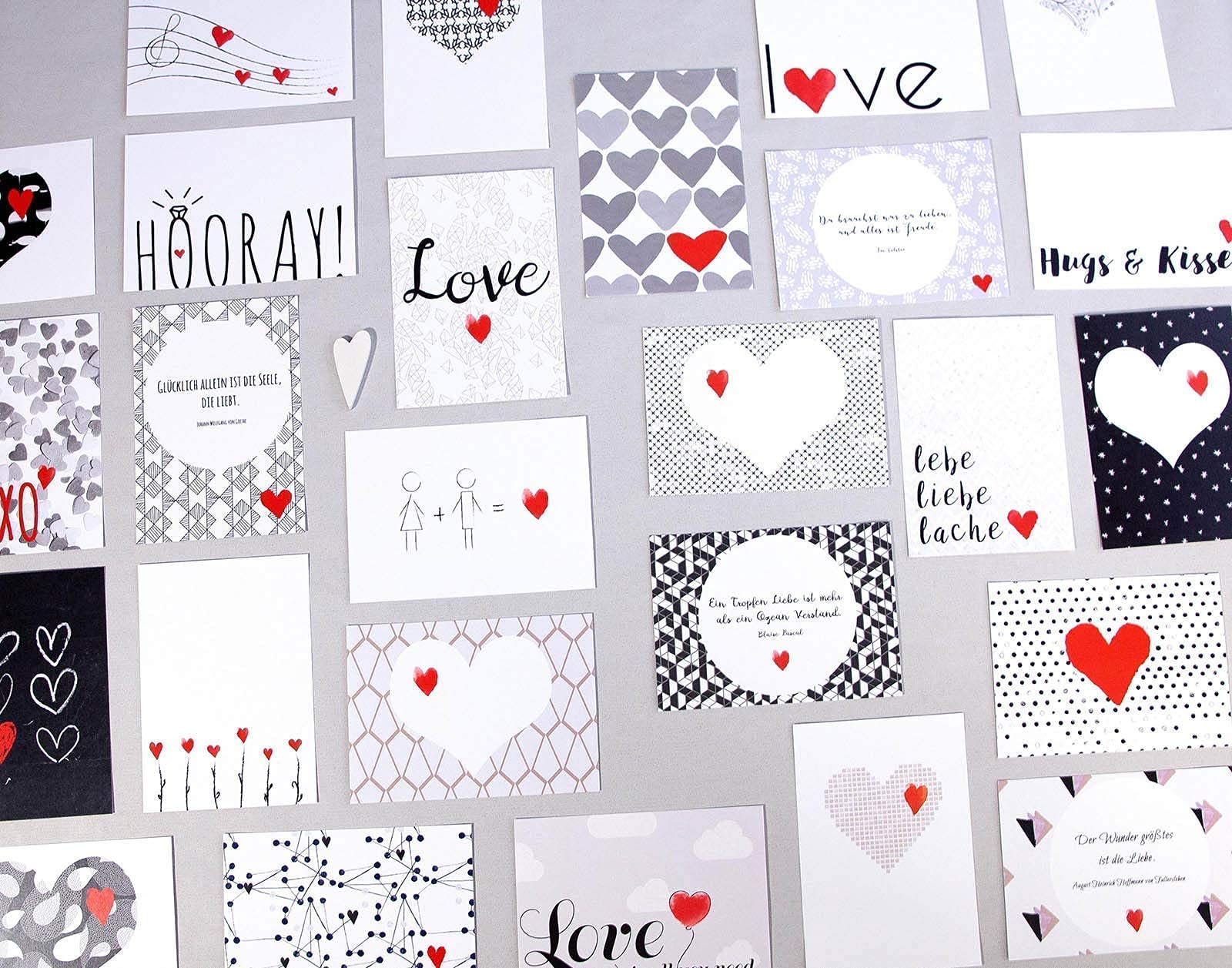 Hochzeitsspiel, 52 verschiedene Postkarten - 1 Jahr lang für das Hochzeitspaar (4th Edition)