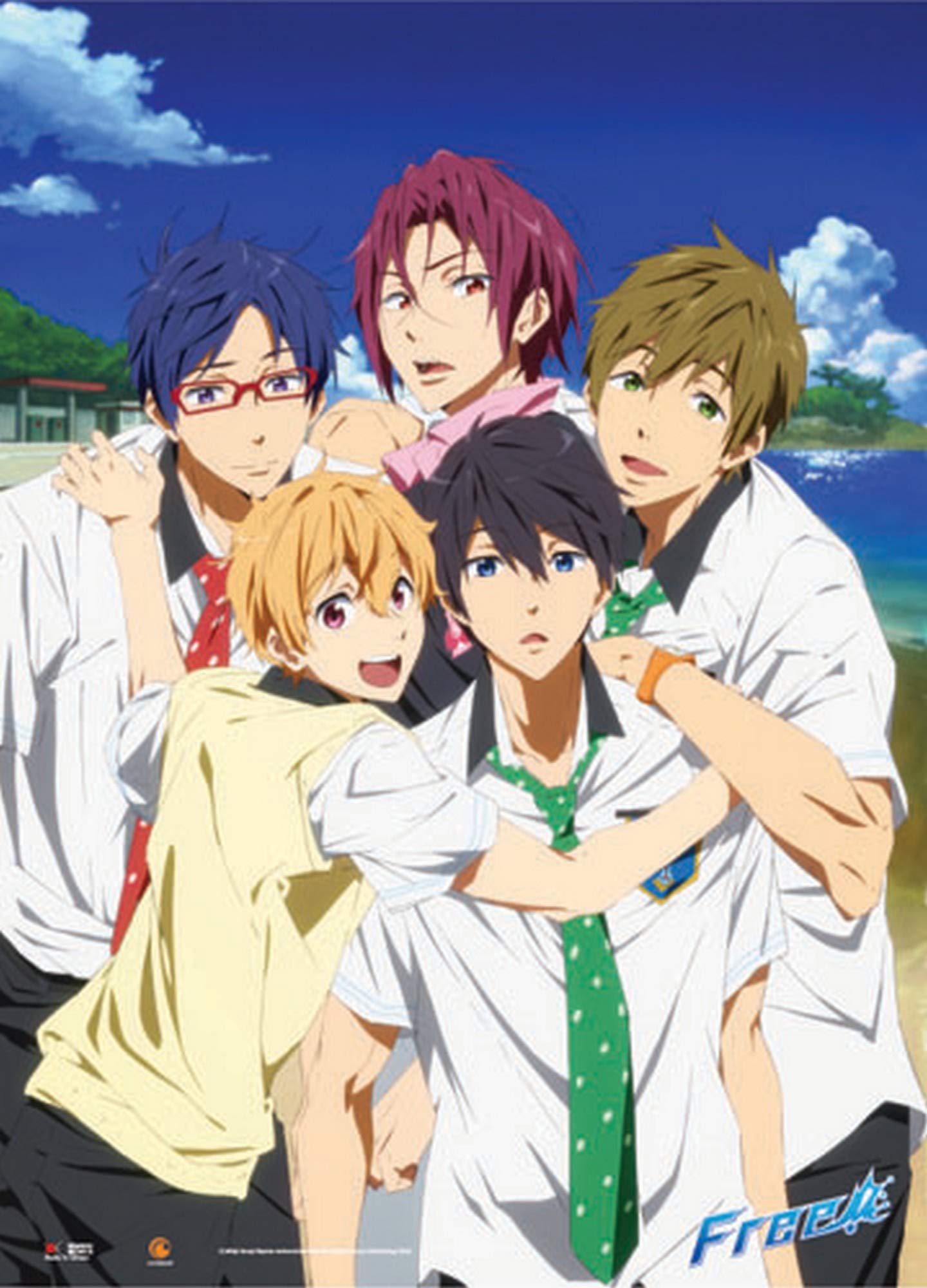 #11 Result of   rei haruka 画像 Amazon.co.jp: Wall Scroll - Free! - Nagisa, Haruka, Makoto, Rin & Rei Anime  Art ge60952 : ホビー (NONE of the images is related to this website.)   rei haruka 画像 Amazon.co.jp: Wall Scroll - Free! - Nagisa, Haruka, Makoto, Rin & Rei Anime  Art ge60952 : ホビー