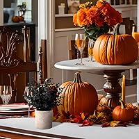 Vista 5 de Paquete de 2 Plantas Falsas de Eucalipto Negro Pequeñas Plantas Falsas en Maceta Plantas Artificiales para Decoraciones de Halloween Estante