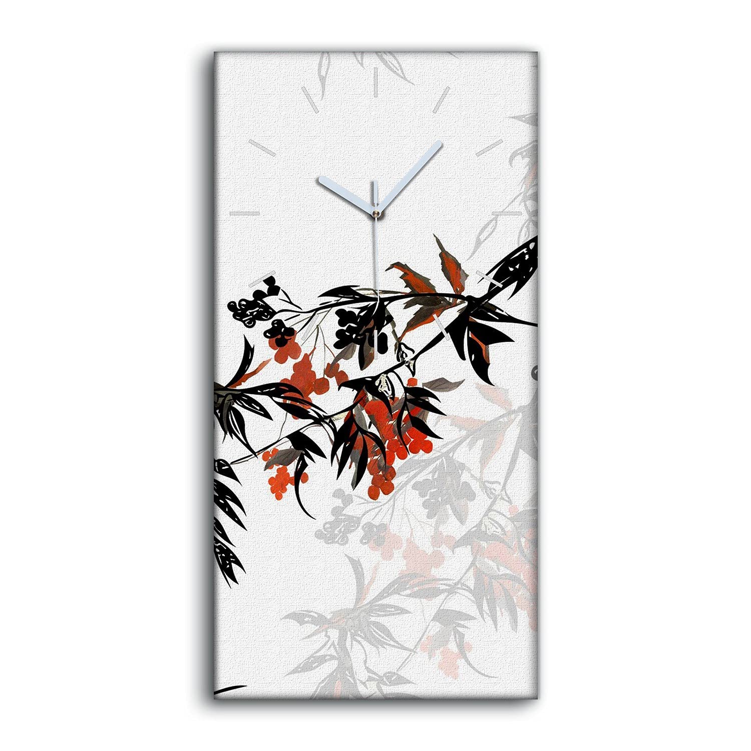 Horloge sur toile ne pas tic tac en silence pour éliminer les bruits nocturnes dans la chambre