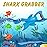 Bath Toys for Toddlers 1-3, Shark Grabber with Biting Action & 4 Toy Fish - Fun Swimming Pool & Bathtub Toys for Kids Ages 3-8, Non-Toxic Water Toys Mold-Free Bath Time Gifts for Boys & Girls