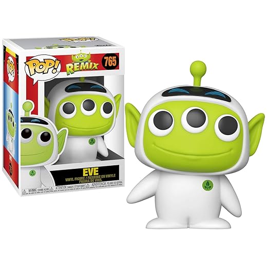 Funko Pop! Disney: Pixar Alien Remix - Eve, Multicolor, 3.75 Inches (49608)