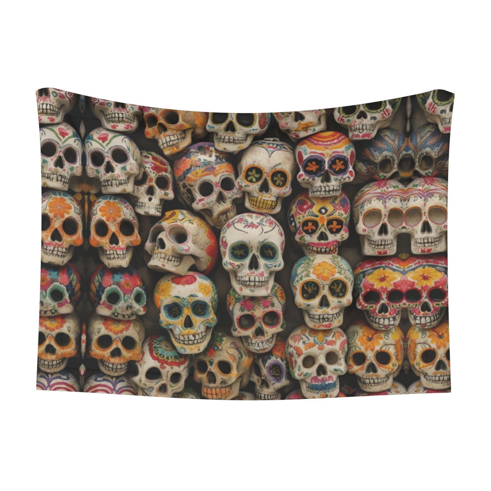 Skull (5) Pet Blanket Soft Plush Bedding for Dogs Cats Comfortable Warm Cuddly Pet Mat with Velvet
