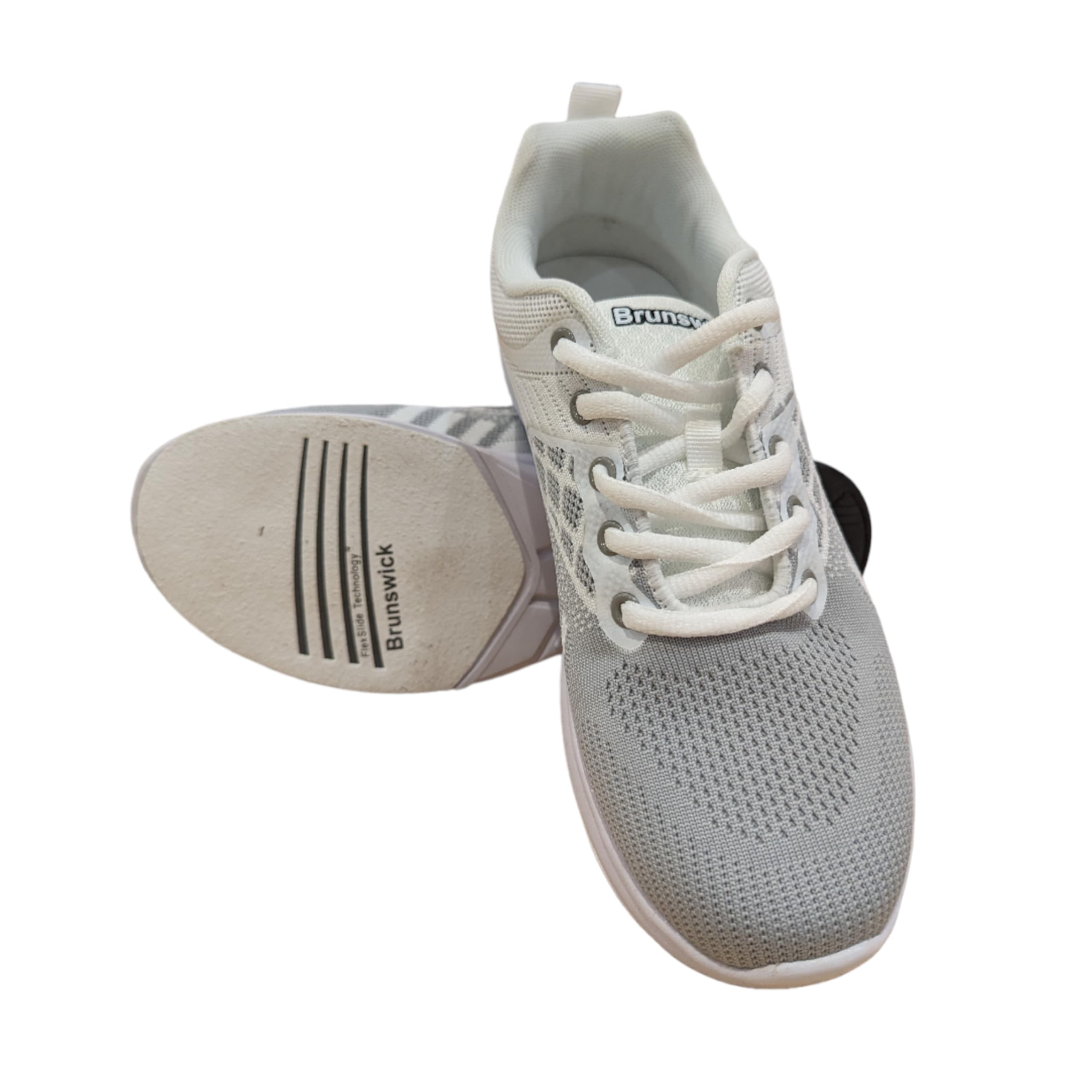 EMAX | Brunswick Bowling-Schuhe für Damen | Frost White | Frauen-Schuh für die Bowlingbahn