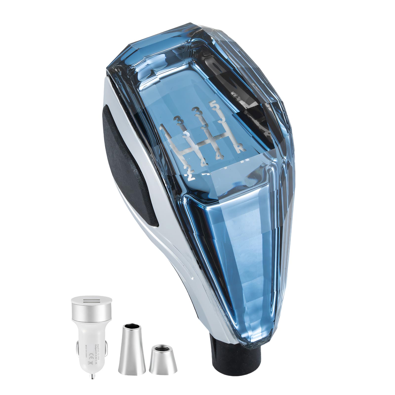 Henygen 135 24R Multiple Color Shifter Knob With Bright Led Lights For Unique Driving Atmospheres Enhancement Replacement Shifter Knob Led Illuminated With Multiple Color Option For Enhances Car Interior Ambiences