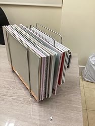 mDesign 5 Slot Pot and Pan Rack — Metal Wire Rack for Cabinets ...