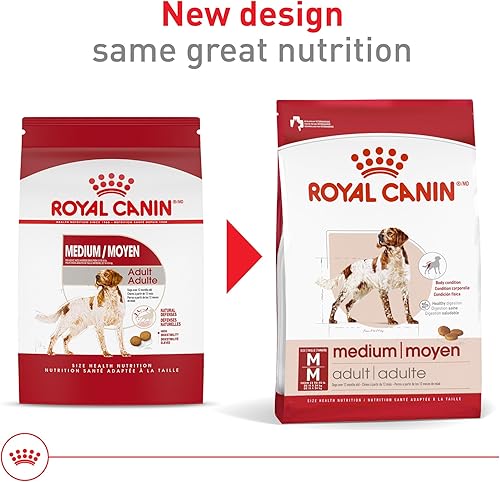Miniatura 2 de Royal Canin Size Health Nutrition Medium Adult Dry Dog Food, 30 lb Bag