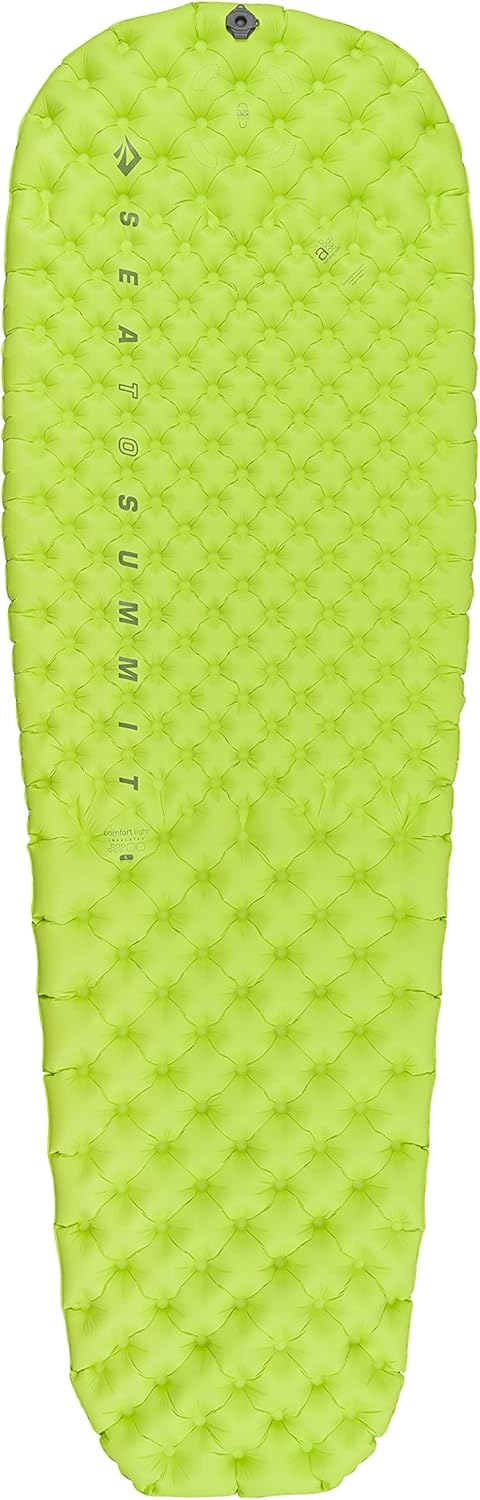 Sea to Summit Comfort Light Insulated Sleeping Pad for Backpacking and Camping, Regular (66 x 21.5 x 2.5 inches)
