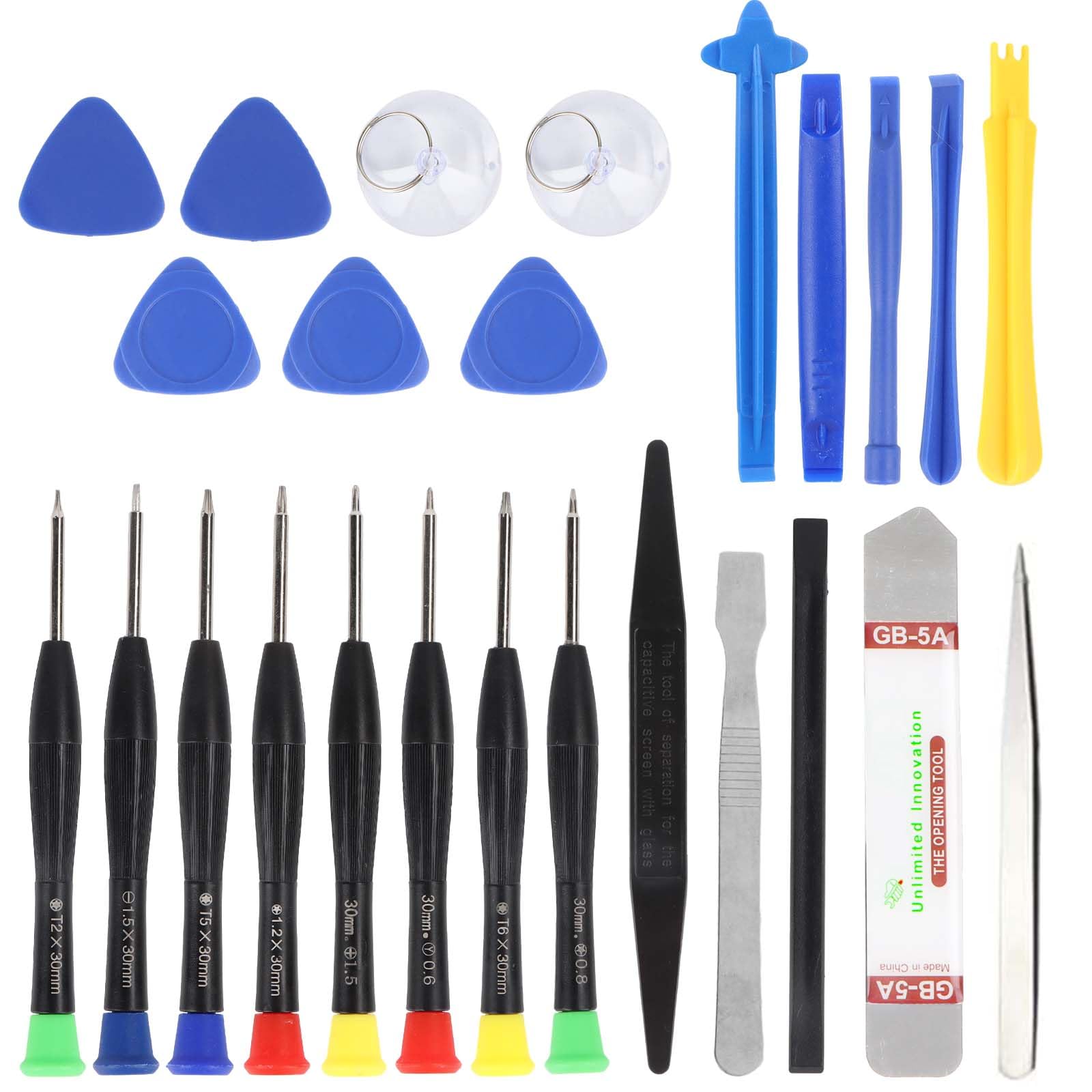 Kit d'outils de réparation de téléphone portable, 13 pièces, outils de démontage professionnels pour réparation de smartphones, outil d'ouverture