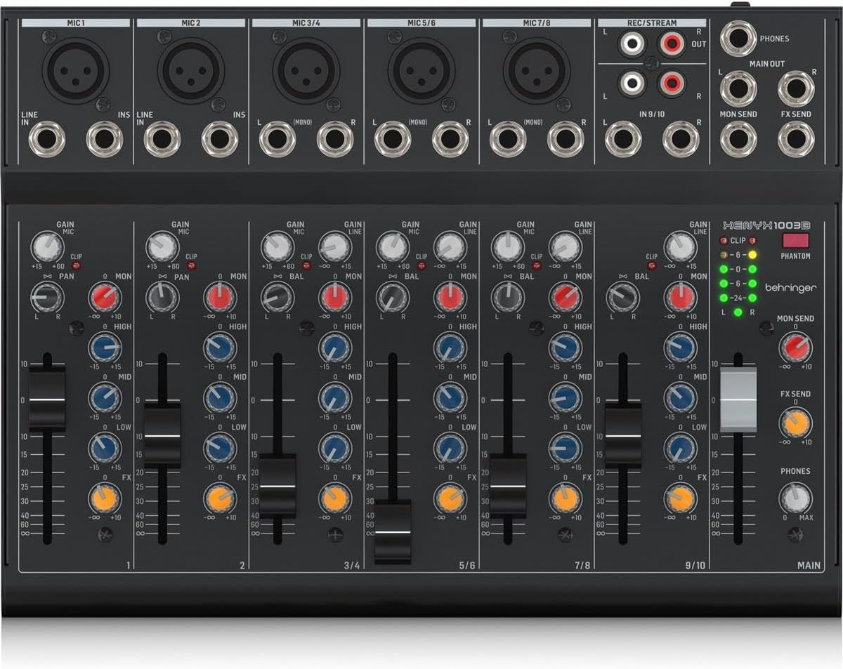 Behringer XENYX 1003B Mezcladora Xenyx Electrónicos