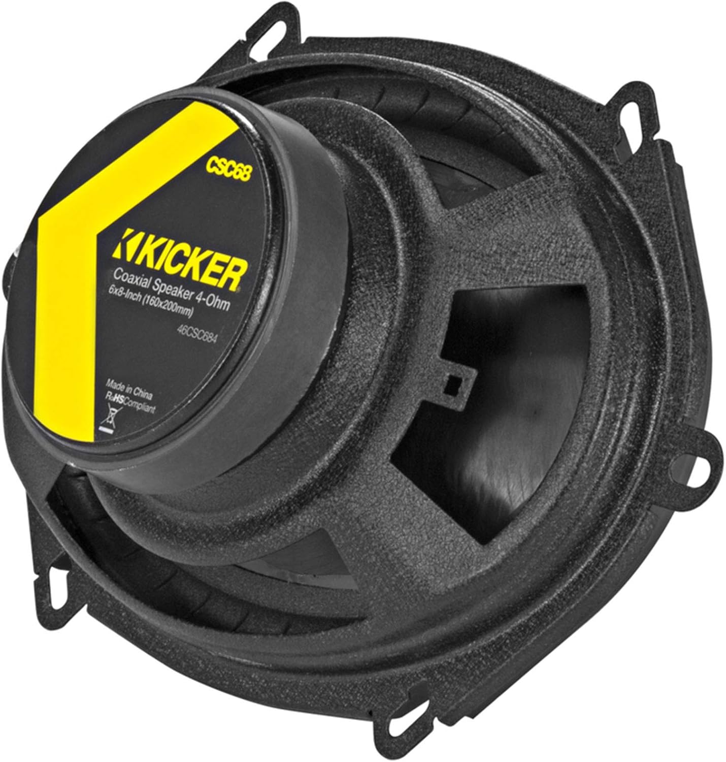 KICKER (4) 46CSC684 CSC68 6"x8" 6x8 450 Watt 4-Ohm Car Coaxial Speakers CSC684