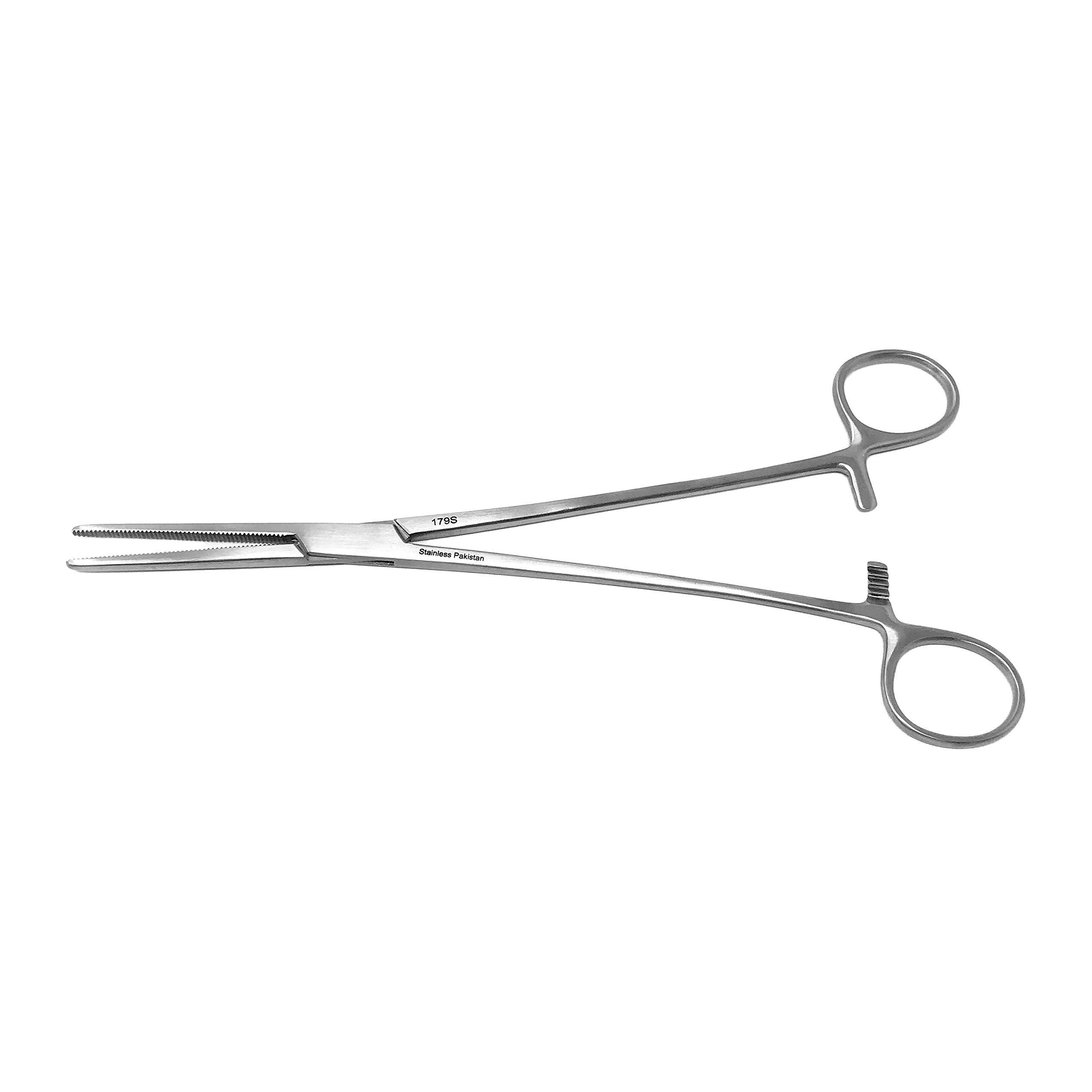 O.R. Grade Rochester Pean Forceps, 9 in., Straight, Stainless Steel