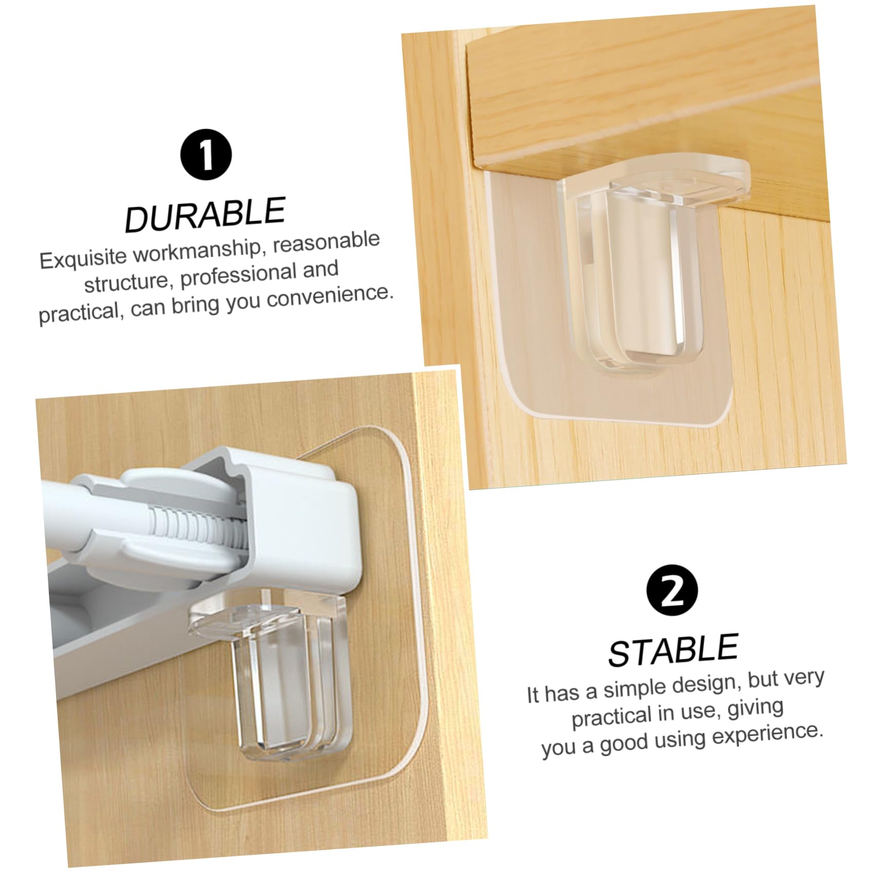 Produktbild von Taiss 120 Stück Regalstifte Kit Regalbodenträger 4 Stile Einlegeboden Halter Für Regale/Bücherregal/Schrank/Kleiderschrank