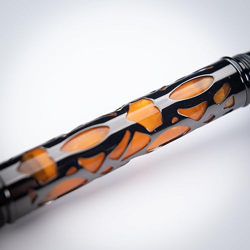 Miniatura 4 de Conklin Endura Deco Crest Pluma Estilográfica Naranja - S