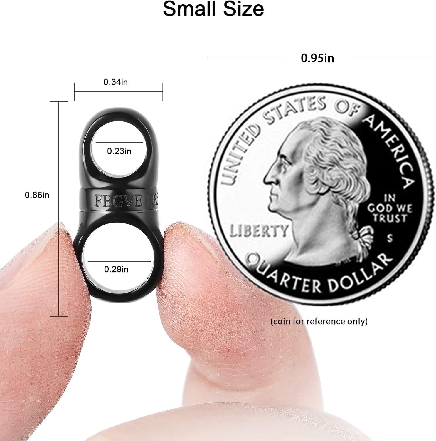 TISUR Titanium Key Ring, Key Chain Rings Heavy Duty Swivel Keyrings Carabiner Keychain For Men And Women Key Chain Assecories - Image 2