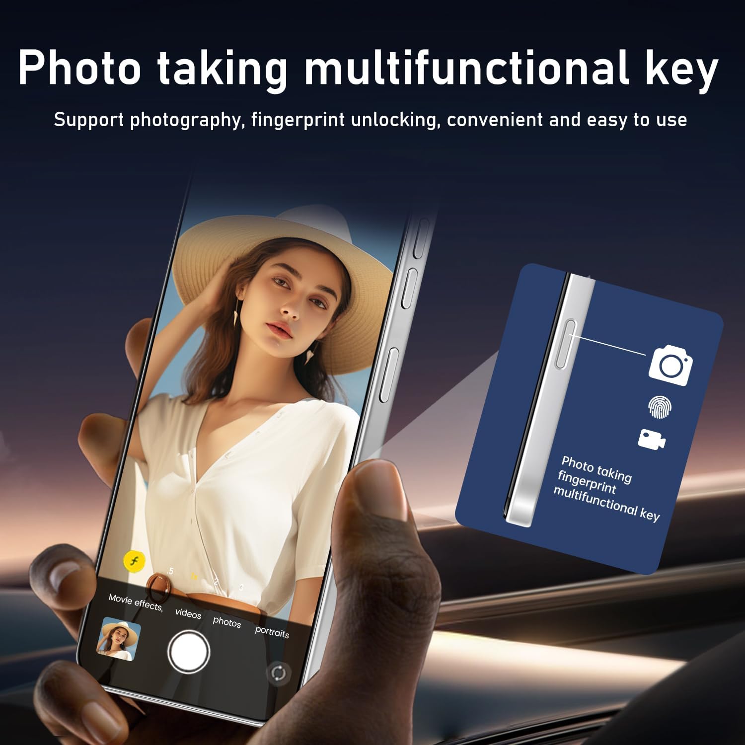 16PM Smartphone: Massive 6.99" FHD+ Screen | Epic 7000mAh Battery Life | 16+512GB Extreme Speed | 108MP Pro Camera | Unlocked Android | Superior to 12GB RAM (Cyan)