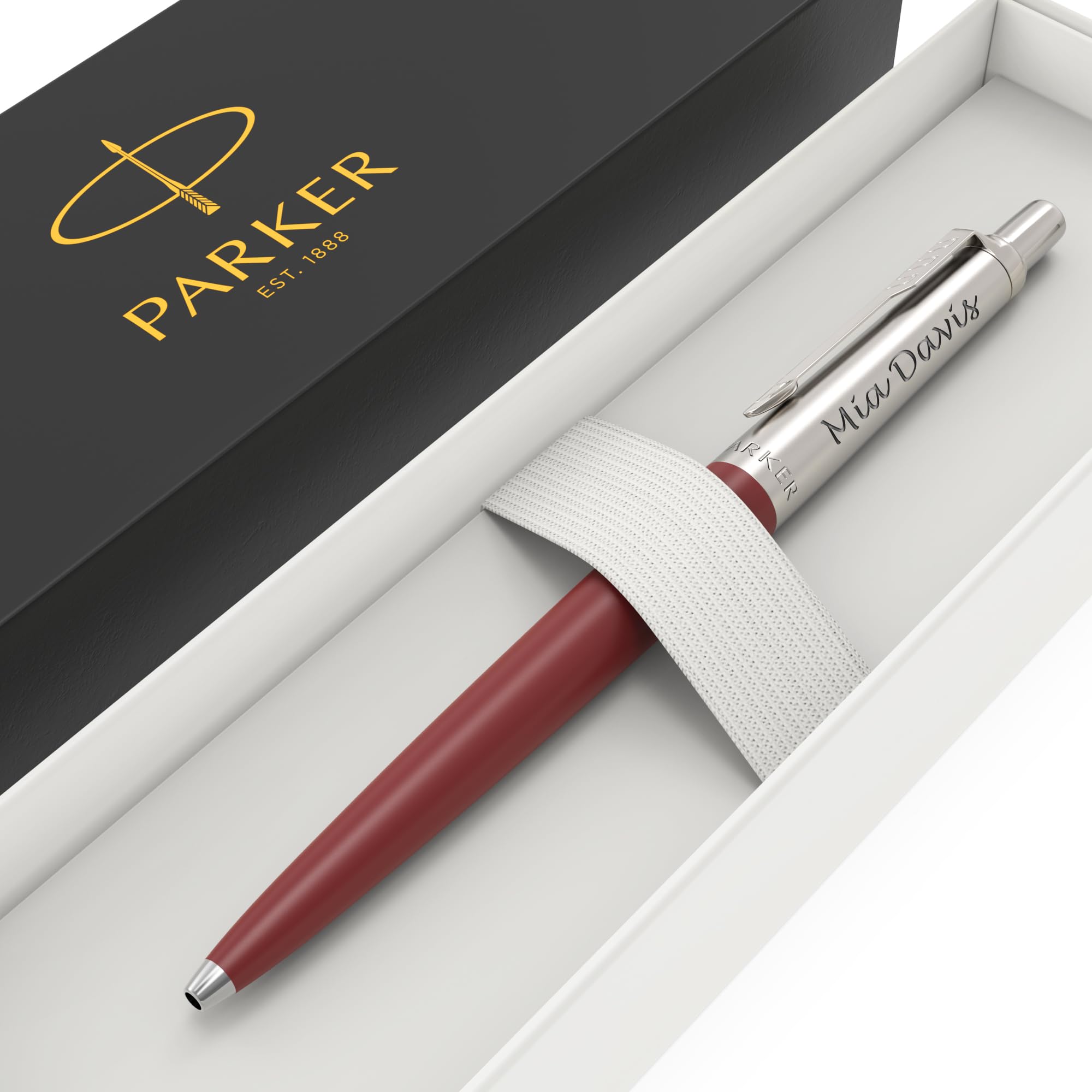 Personalised Parker Jotter Ballpoint Pen - Engraved, Classy Gift Box, Ideal for Birthday, Father's Day, Christmas, Anniversary & More
