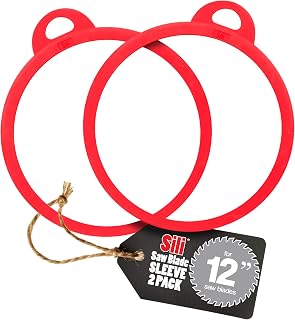 Sili circular saw blade storage sleeve 12 inch 2 pack