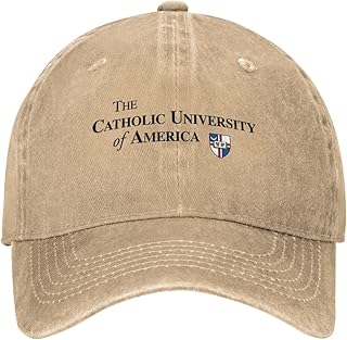 Catholic University of America Hat Adjustable Baseball Cap Unisex Casual Sports Hat