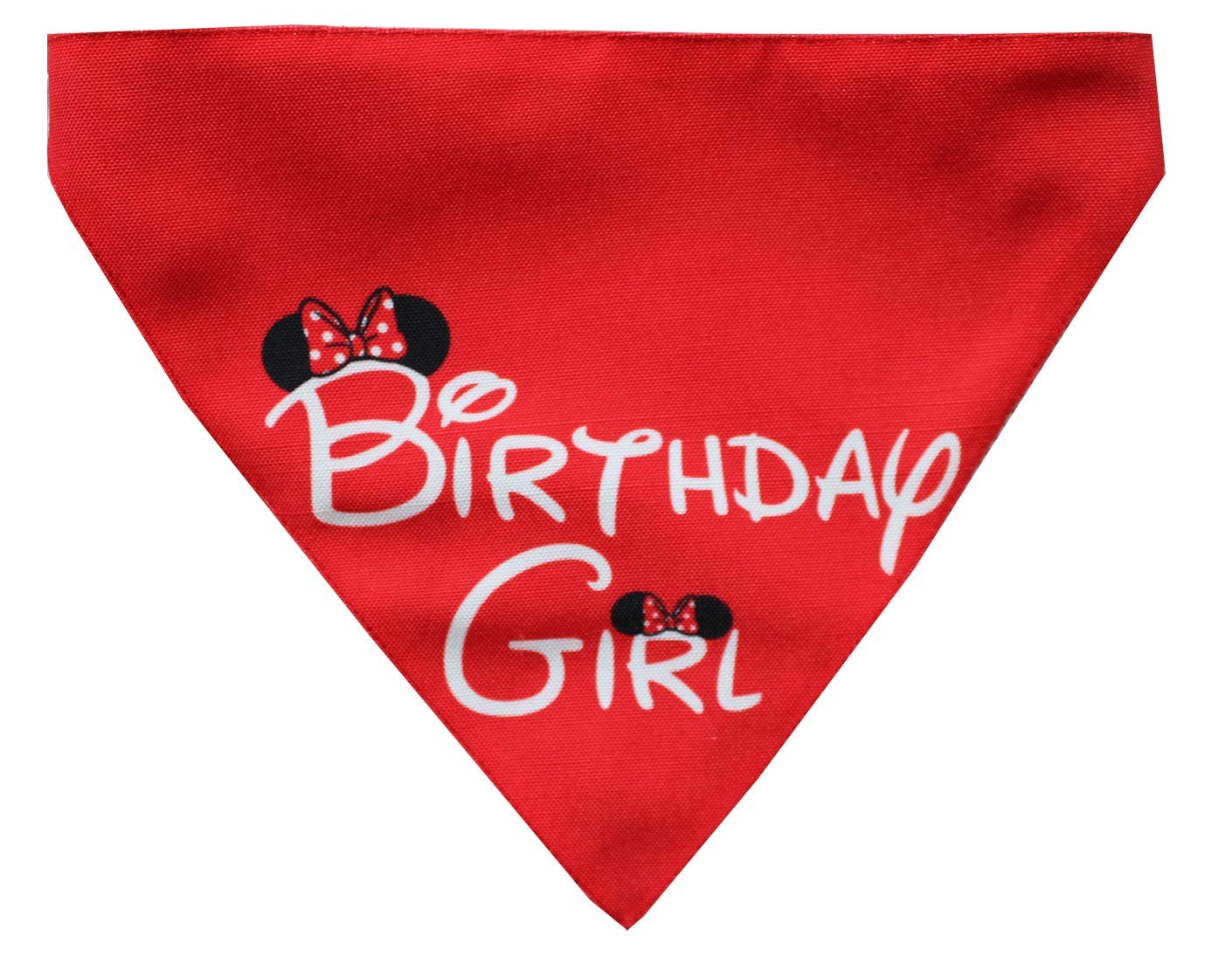Lana Paws Birthday Girl Dog Bandana/Dog Scarf, M-L_Pack of 1, Red (B07R4RTLGP) Amazon Price History, Amazon Price Tracker