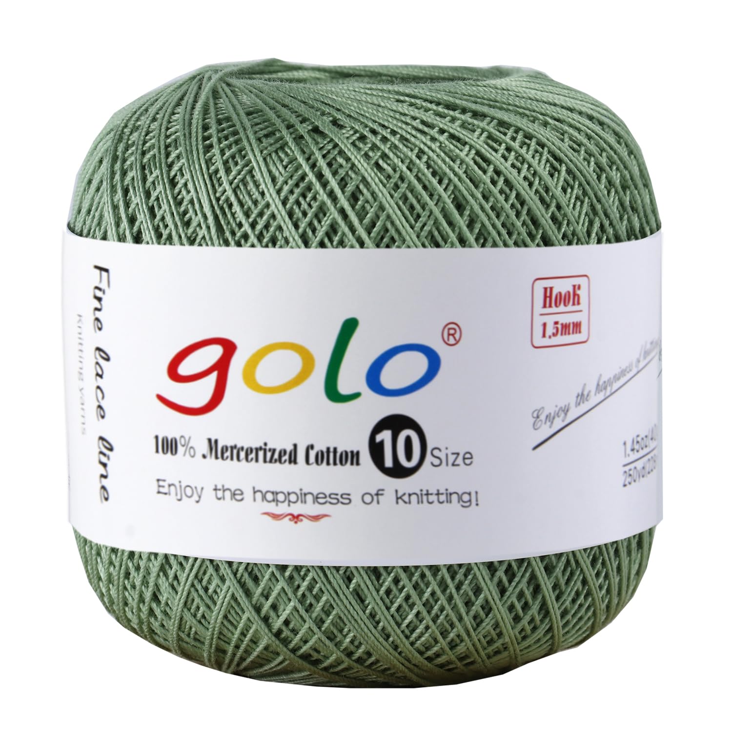 golo Crochet Thread Size 10 Cotton Yarn for Tatting Lace Thread โ image 1