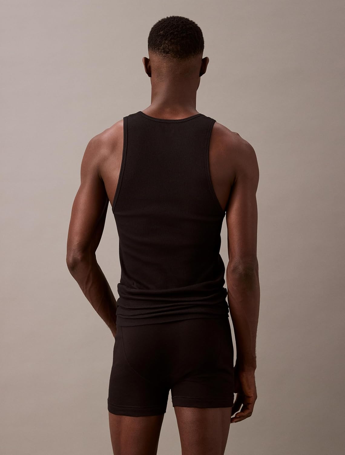Calvin Klein Mens Cotton Classics 5-Pack Tanks - Image 3