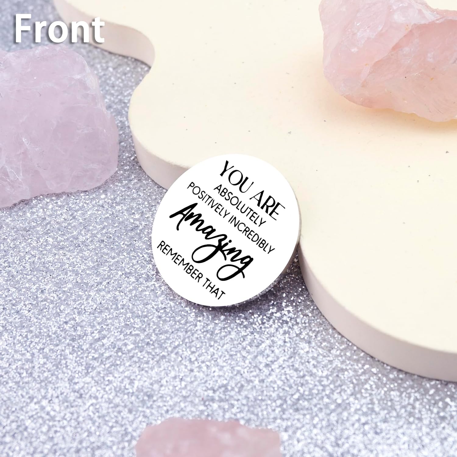 Pocket Hug Token Keychain Inspirational Gifts For Women Men Teen Boys Girls