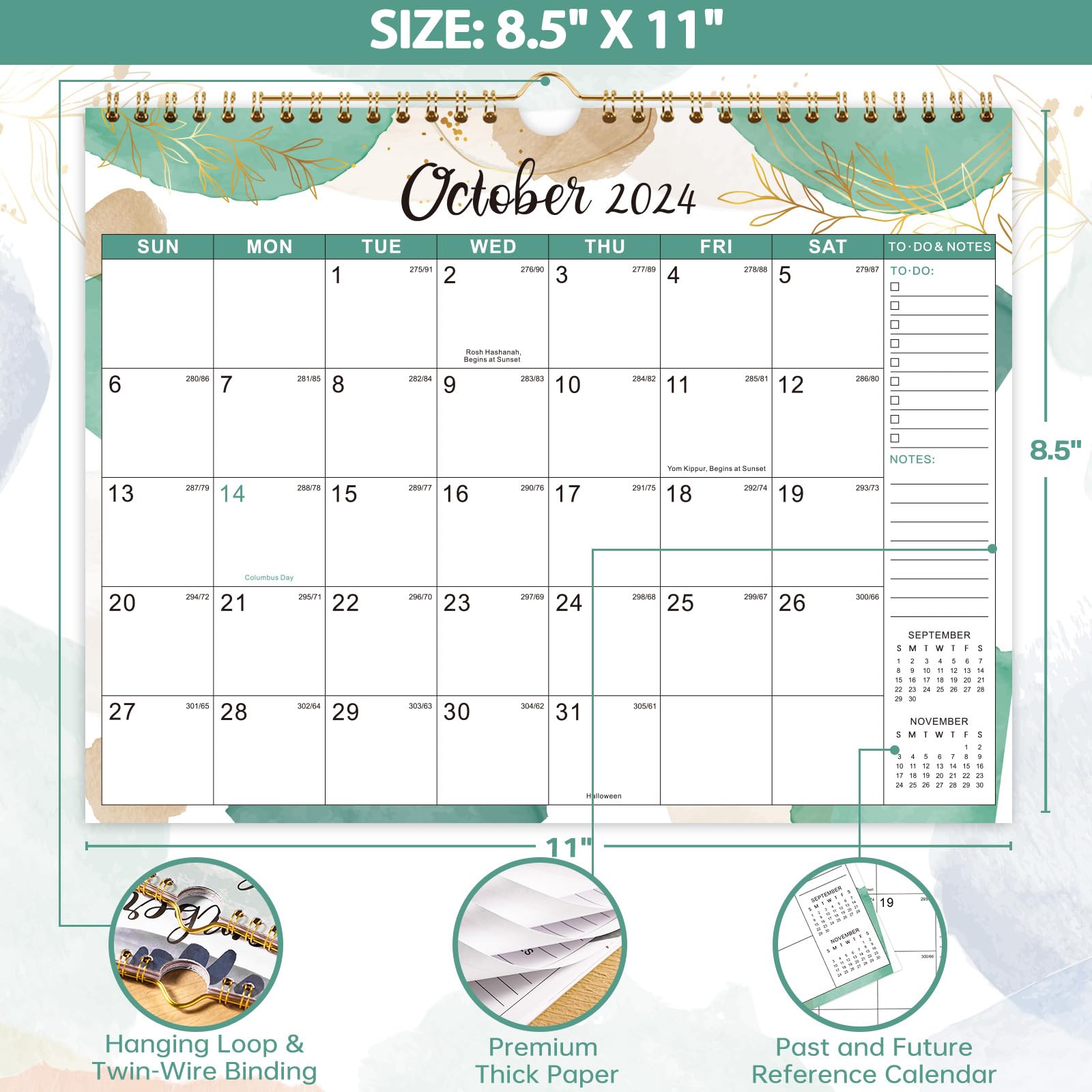 2025 Calendar - Wall Calendar 2025, Jul. 2024 - Dec. 2025