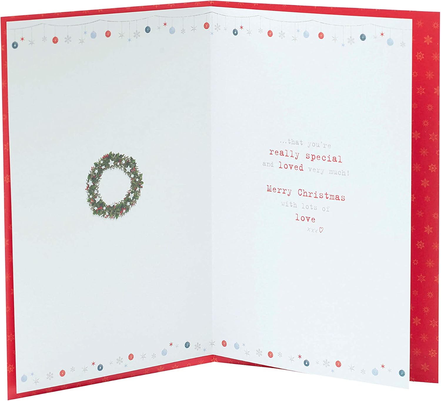 Boofle Gran Come To Tell You Foiled Christmas Greeting Card Cute Xmas Cards, Multi, 137 mm x 210 mm - Image 3