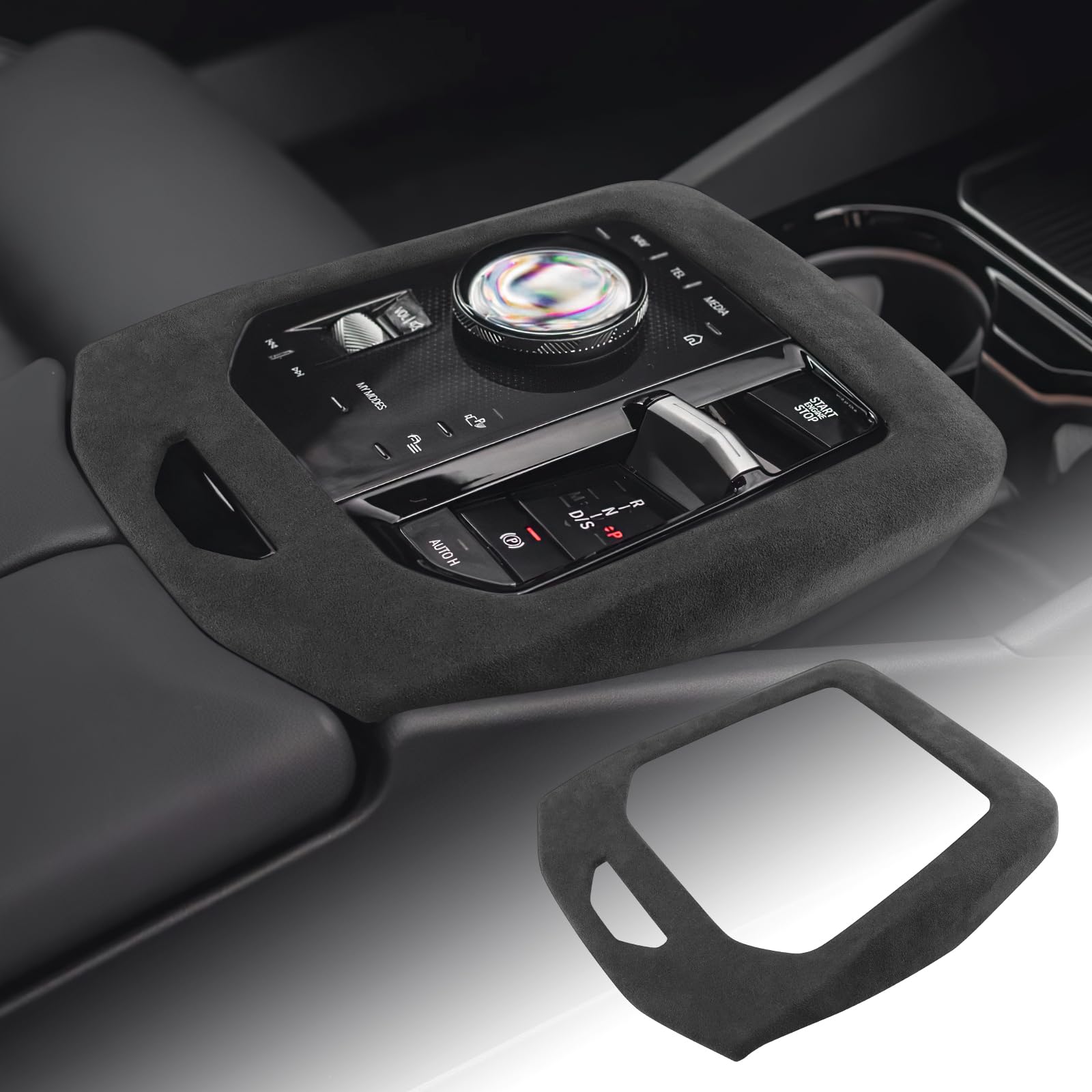 BMW 5er G60 Mittelkonsole Carbon - ABS Kohlefaser Abdeckung Für Innenraum Upgrade