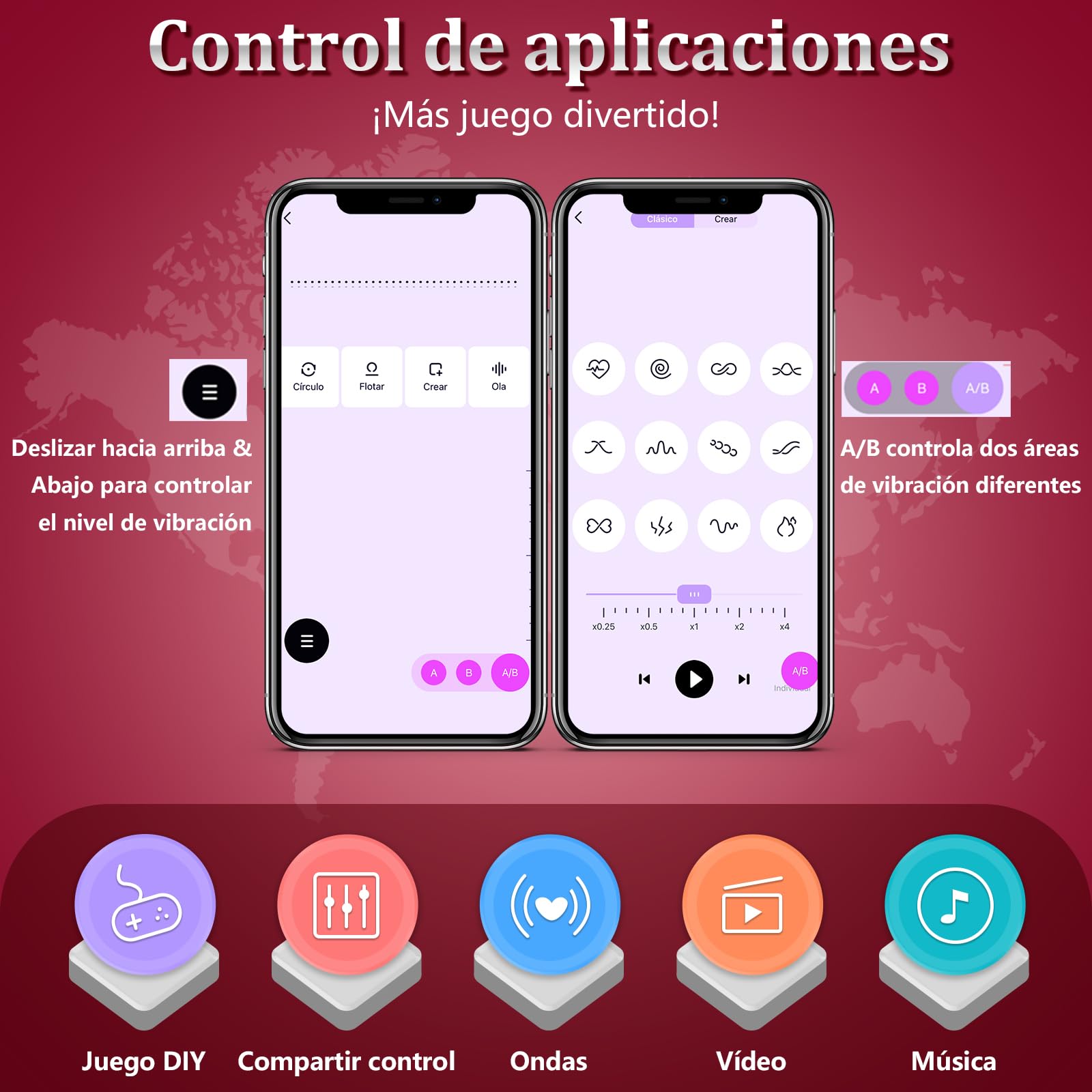 Anillo Vibradorador Pene Juguetes Sexuales - Fundas para Pene en Juguetes Eróticos para Pareja Sexuales con 10 Vibraciones Anillos Vibradores Consoladores Sex Toys Anillo Pene Masculino Ereccion