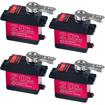 DS3218 Digital Servo 20KG Large Torque 180 Degree with 25T Metal