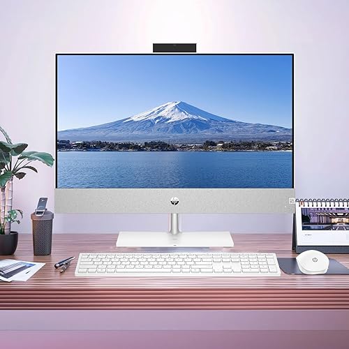 Miniatura 6 de HP Pavilion todo en uno, pantalla táctil FHD de 23.8 pulgadas, procesador Intel Core i5-13400T, 16 GB de RAM, SSD de 1 TB, KB y mouse inalámbricos,