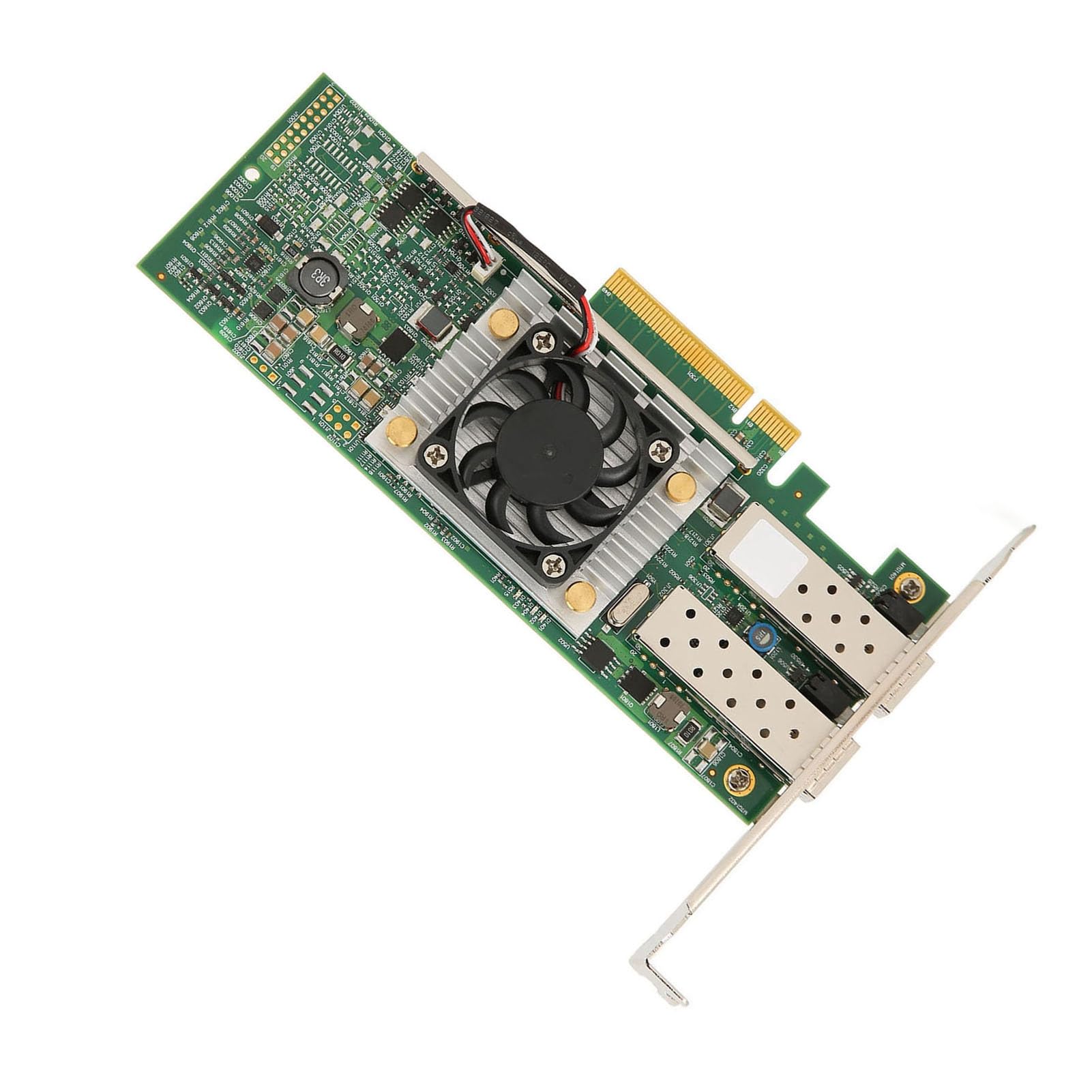 BCM57810 Dwuportowa Karta Sieciowa Ethernet SFP 10 GB z Wentylatorem