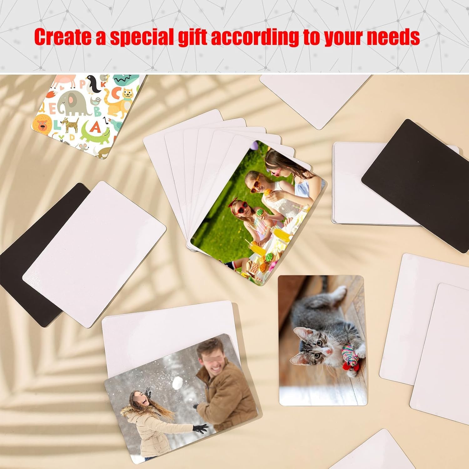 DIY Foto Kühlschrank Magnet Kit, transparente Folie mit Metallschale und Magnet, für benutzerdefinierte Bild-Abzeichen Handwerk
