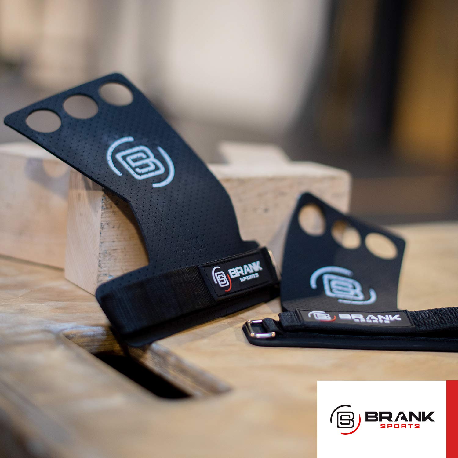 Maniques Crossfit en Cuir Panther 2 et 3 Trous Protection Mains | Grip Crossfit Gymnastique Musculation