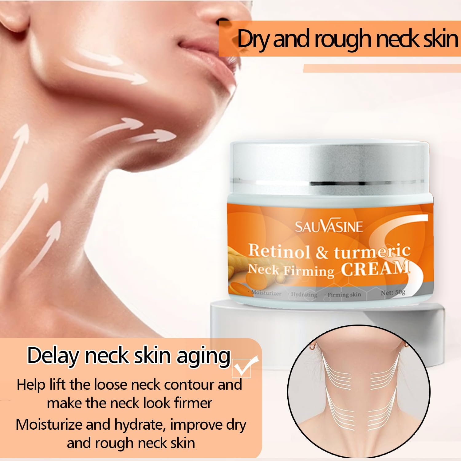 Turmeric Neck Firming Cream - Image 4