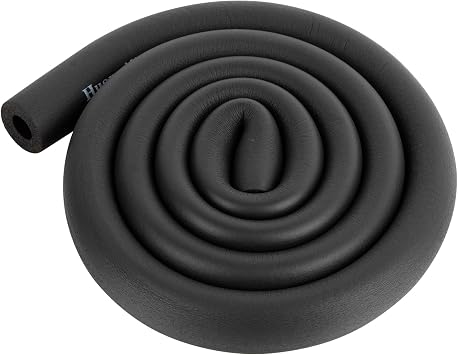 Pipe Insulation Foam Tube - Foam Pipe Insulation for Pipe Freeze Protection and Sharp Edge Protection 1/2" ID x 3/8" THK x 6FT