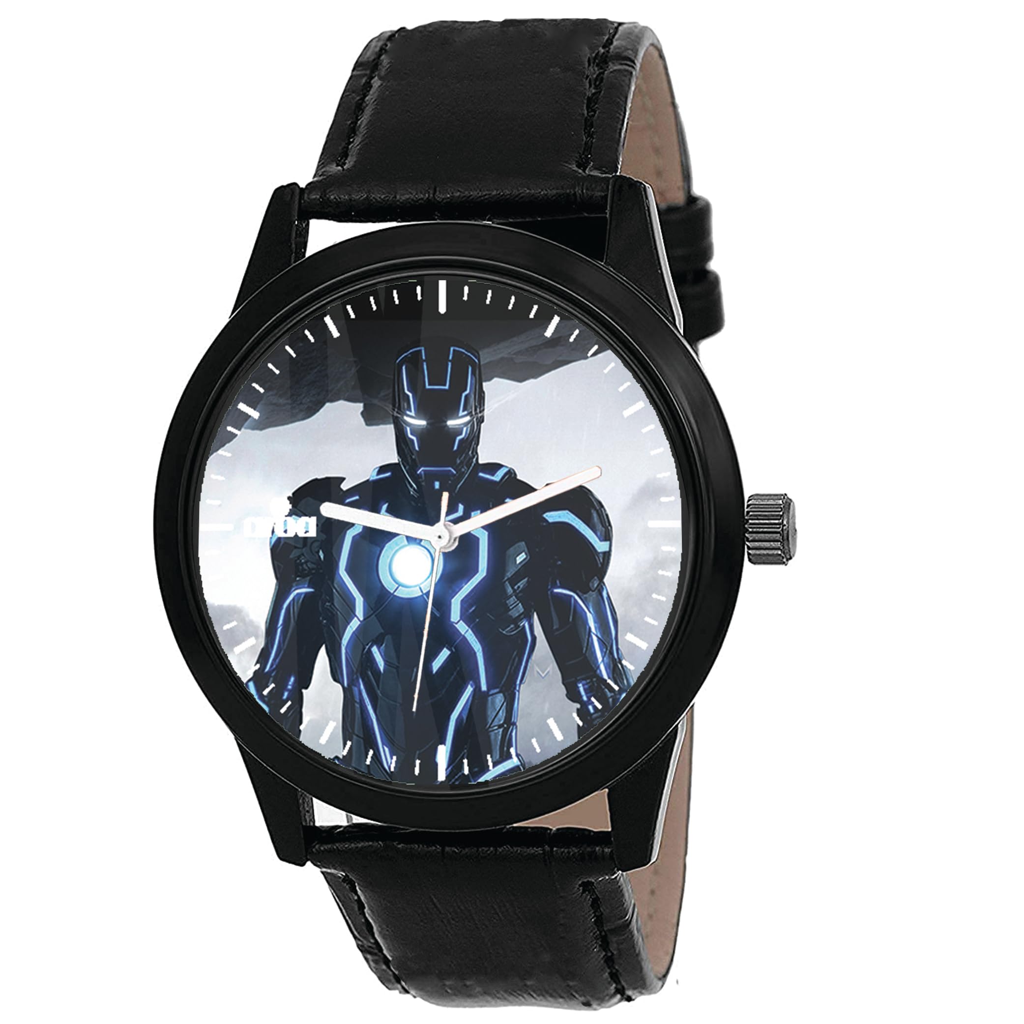 AROA Watch New Watch for Neon Iron Man Black Suit Model : 1113 Black Metal Type Analog Black Strap Watch Blue Dial for Men Stylish Watch for Boys- (B0CKXSYNTD) Amazon Price History, Amazon Price Tracker