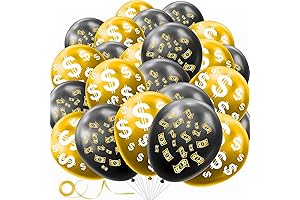 20 Money Balloons for A Rich Night