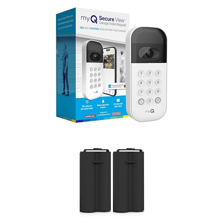 myQ Smart Garage Door Video Keypad