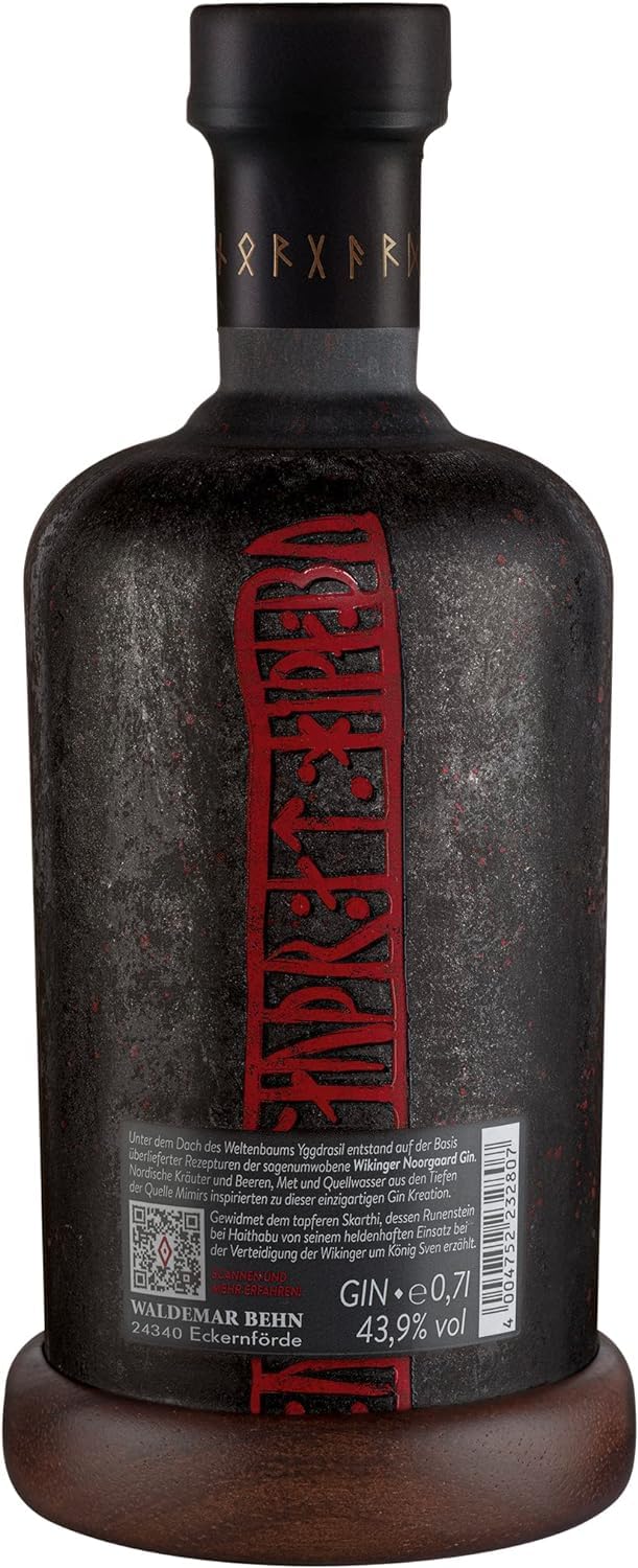 Wikinger Noorgaard Gin, Nordische Beeren & Honignote, 0,7 l, 43,9% vol.