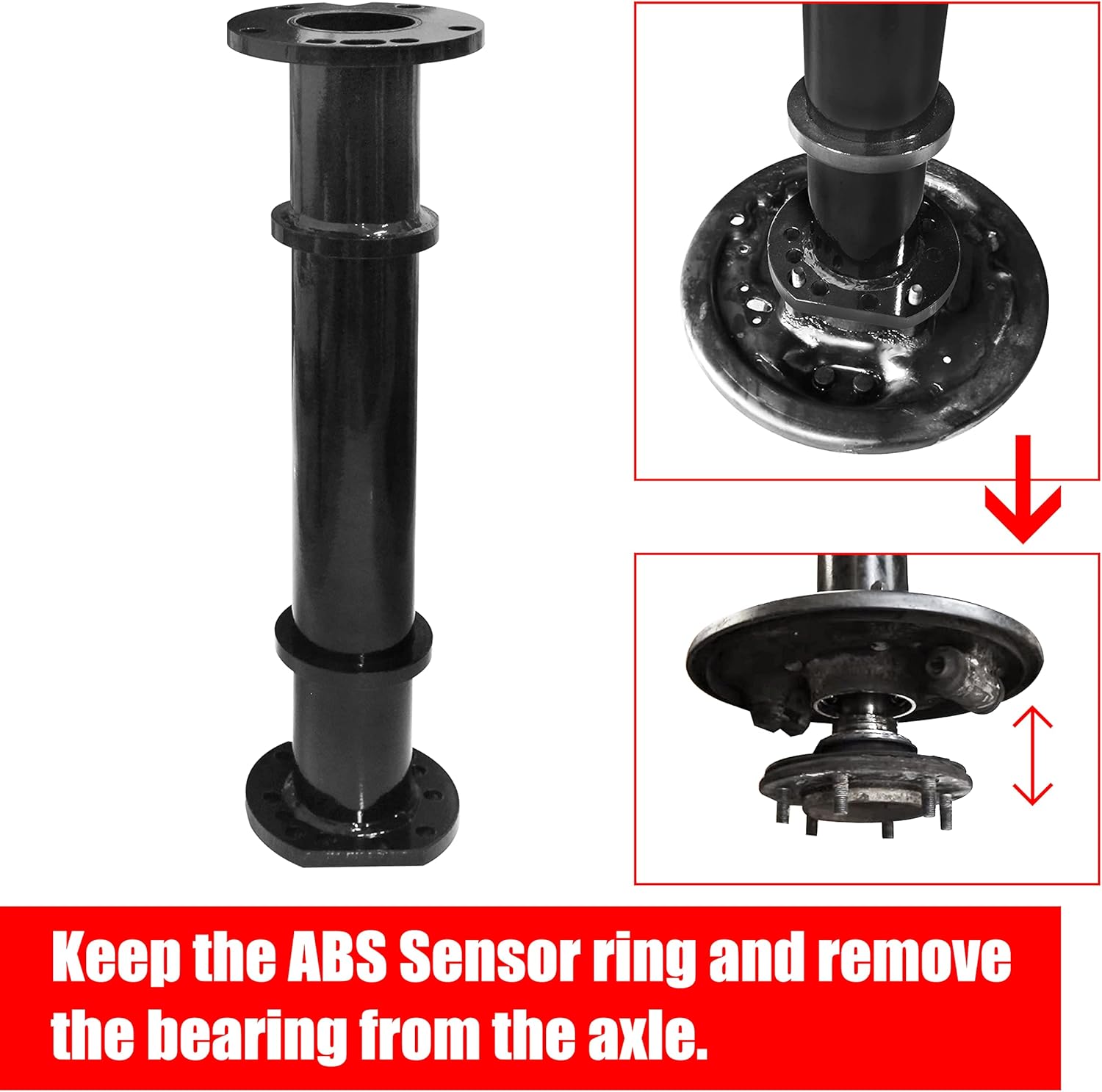 Rear Axle Shaft Bearing Puller 09521-25011-0 Compatible with Toyota Trucks (1984/2018)