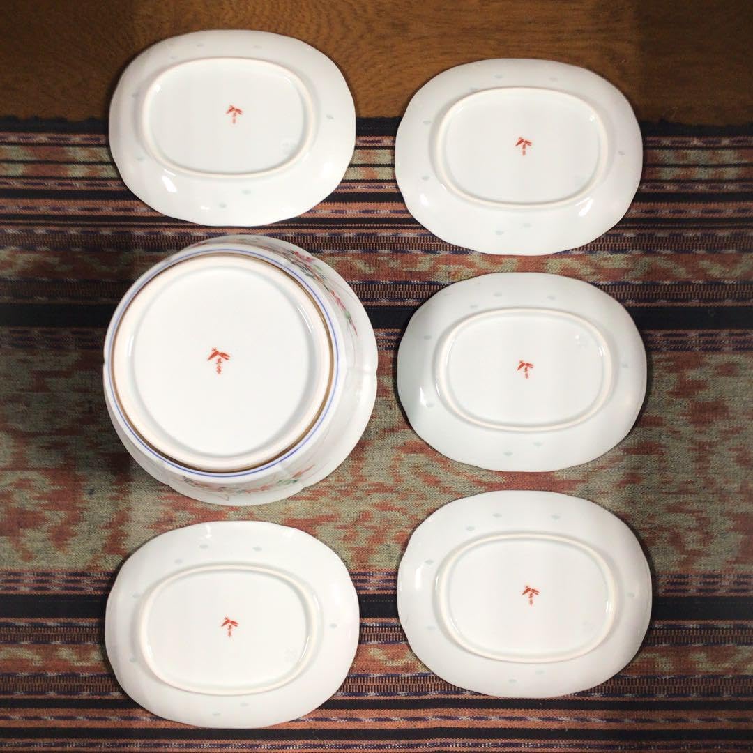 生活応援うー特価』 有田焼 其泉 透かし入り 取皿 5枚 大鉢 【公式通販】