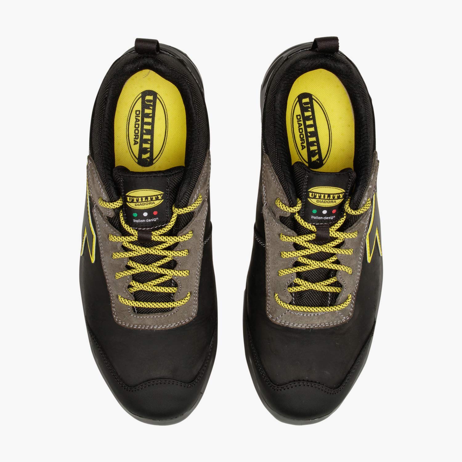 Diadora Arbeitsschuh/Sportschuh SPORT DIATEX LOW S3 WR CI SRC, BLACK/STEEL GRAY, Gr. 44