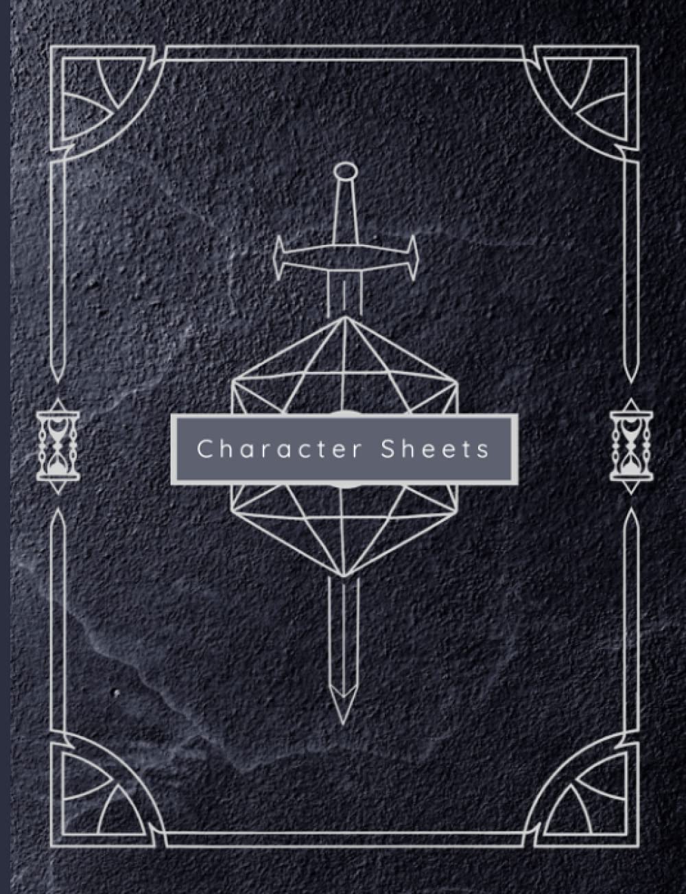 RPG Character Creation Sheets: Character sheet to create your tabletop roleplay game characters. Spell sheets, abilities, proficiency, personality and back story etc.