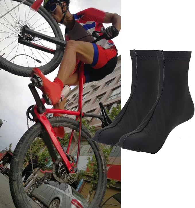 Cubrezapatos de Ciclismo Transpirables Resistentes al Viento miniatura 4