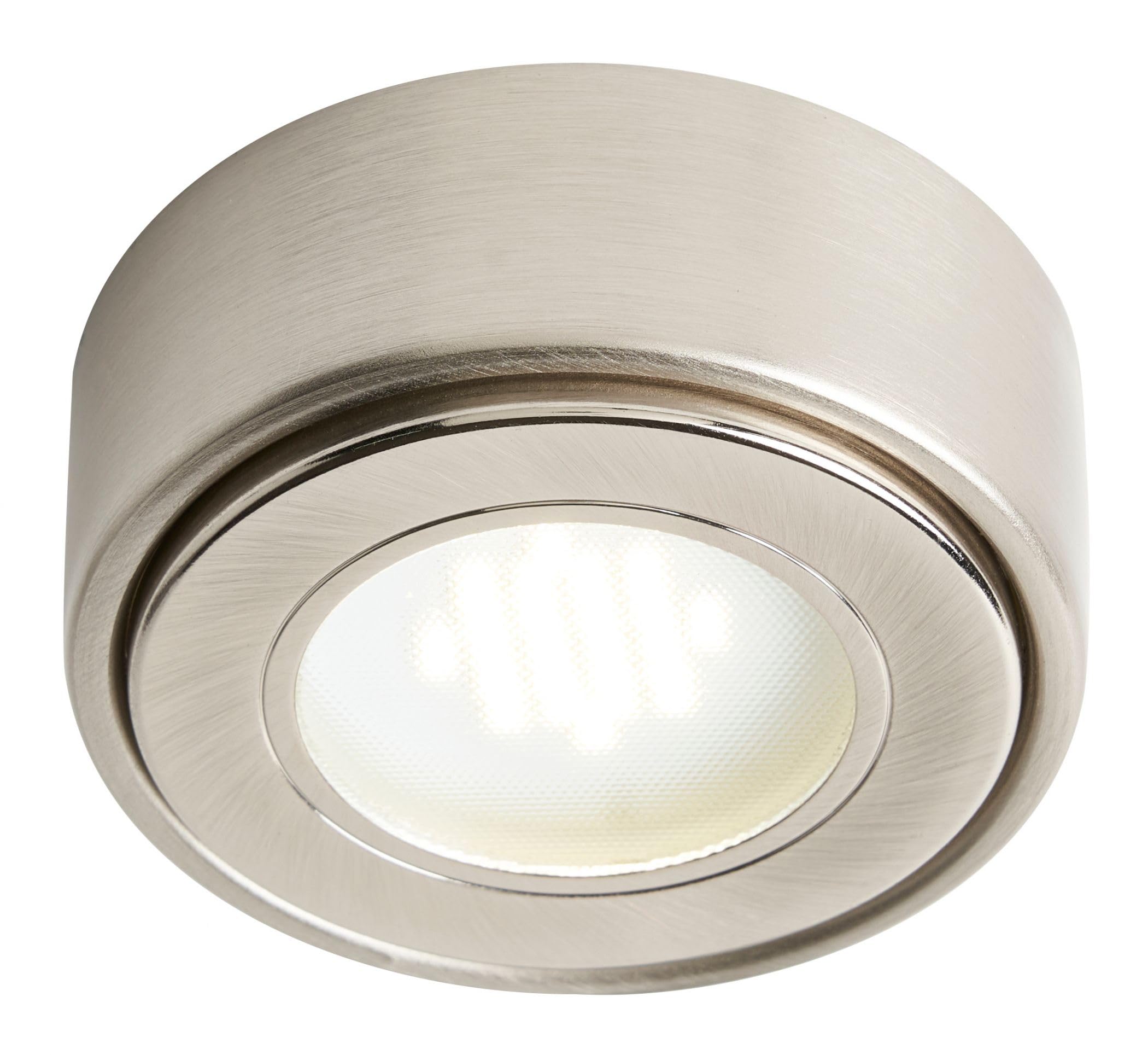 Surface 230V LED Under Cabinet Light Stainless Steel 4000K